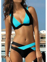 Women's Colorblock Beach Sexy Bikini